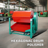Neues Design 150L Mass Finishing Rotary Barrel Tumbling Machine Hersteller Rotary Barrel Finishing Poliermaschine