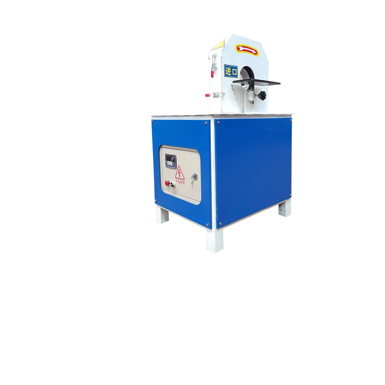 Machine de polissage de tubes en acier enti&egrave;rement automatique, Machine de polissage de tuyaux courb&eacute;s/carr&eacute;s, broyeur de tubes incurv&eacute;s