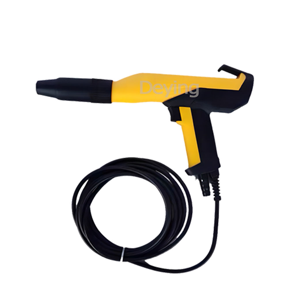 Bekv&auml;m handh&aring;llen pulverkopp begagnad elektrostatisk pulversprutpistol M&aring;lning Glas Byggindustrier Pulvermaskin