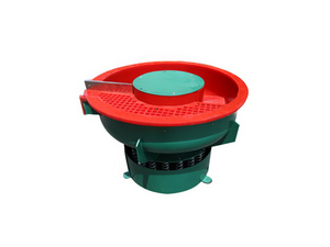 Ocelov&yacute; plast stř&iacute;brn&yacute; vibračn&iacute; dokončovac&iacute; stroj