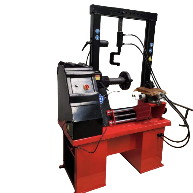 מכונה לתיקון חישוקים אוטומטית מלאה מכונה לעיבוד גלגלי סגסוגת עם שיניים מלאות ג'ק צילינדר כפול