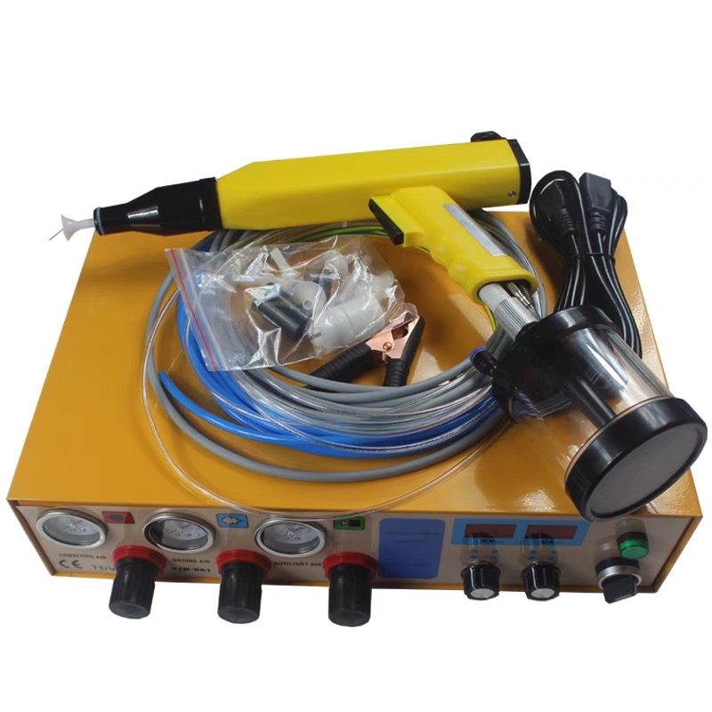 Cốc đựng bột cầm tay tiện lợi Sử dụng s&uacute;ng phun bột tĩnh điện Tranh k&iacute;nh C&ocirc;ng nghiệp x&acirc;y dựng M&aacute;y bột